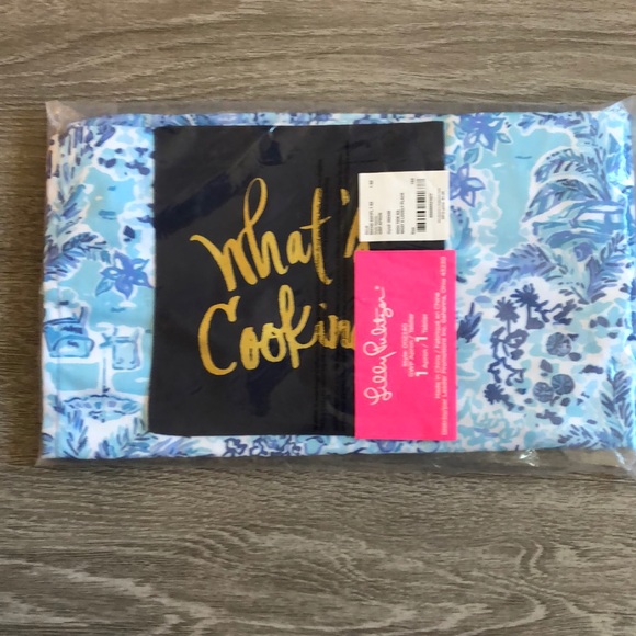 NWT Lilly Pulitzer High Tide apron - Picture 2 of 3